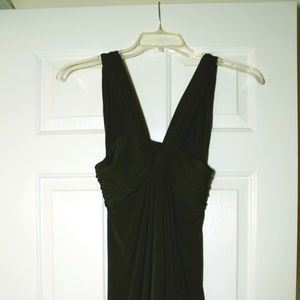 Express XS Cross neck front Little Black Dress